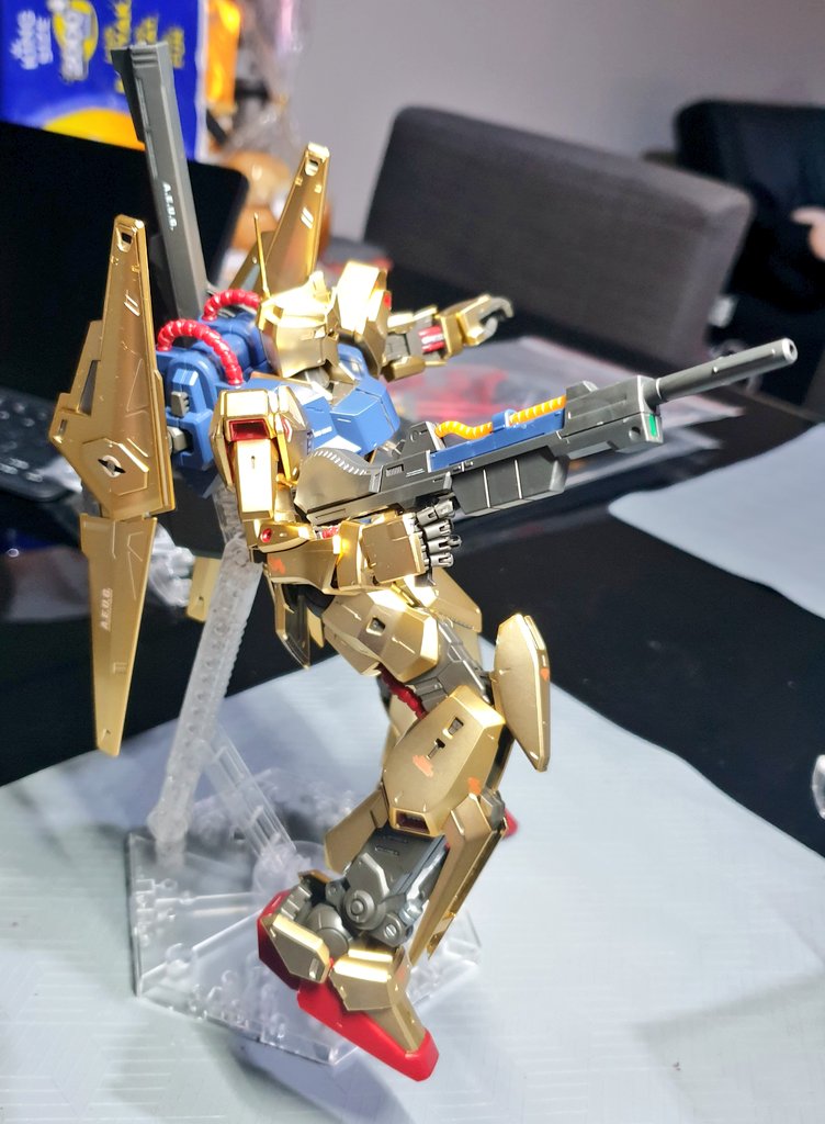 gmshugo1's tweet photo. 1/100 MG Hyaku Shiki 2.0

Very solid and good looking kit. So nice! Next is Barbatos Ichiban Kuji or maybe Perfect Gundam PF-78.

#hyakushiki #ガンダム #ガンダム0090 #gunpla https://t.co/a1fqpaOALs