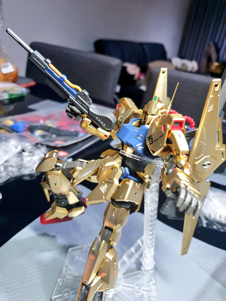 gmshugo1's tweet photo. 1/100 MG Hyaku Shiki 2.0

Very solid and good looking kit. So nice! Next is Barbatos Ichiban Kuji or maybe Perfect Gundam PF-78.

#hyakushiki #ガンダム #ガンダム0090 #gunpla https://t.co/a1fqpaOALs