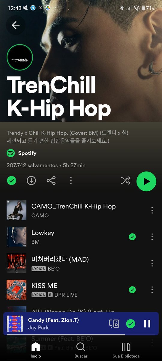 [INFO] 10.12.23 - BM é a nova capa da playlist 'TrenChill K-Hip Hop' de Spotify ✨

🔗 open.spotify.com/playlist/37i9d…

#BM #KARD <a href="/KARD_Official/">KARD (카드)</a> <a href="/_bigmatthewww/">BM</a> <a href="/altm_Group/">altm Group</a>