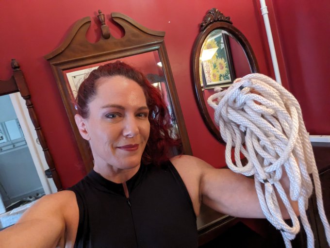 Today is the day for my Bondage Wrestling Intro Workshop!  On my way... (https://t.co/nvCu089IaH) https://t<a href="/tag/summerreigns"class="tags"><span>#summerreigns</span></a><a href="/tag/cvltvs"class="tags"><span>#cvltvs</span></a>