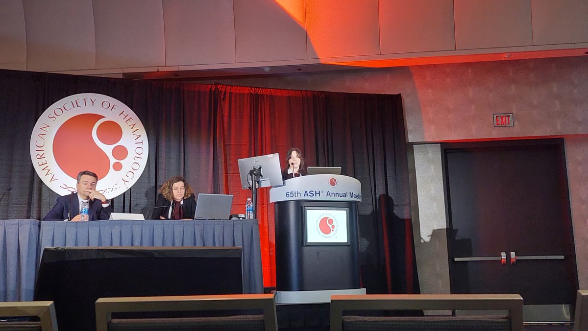 Diego Martins (@dap_martins) on Twitter photo Great start at #ASH2023 with Dr. <a href="/IWeinhauser/">Isabel Weinhäuser</a> presentation on metabolic vulnerabilities in AML! Great collaboration of the <a href="/SchuringaLab/">Schuringa Lab</a>, RegoLab-USP/BR and the <a href="/QuekLab/">Myeloid Leukaemia Genomics and Biology Group</a>! Great start at #ASH2023 with Dr. <a href="/IWeinhauser/">Isabel Weinhäuser</a> presentation on metabolic vulnerabilities in AML! Great collaboration of the <a href="/SchuringaLab/">Schuringa Lab</a>, RegoLab-USP/BR and the <a href="/QuekLab/">Myeloid Leukaemia Genomics and Biology Group</a>!