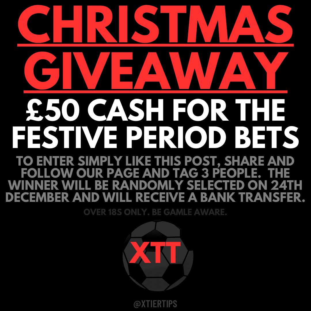 xCryptoTips's tweet photo. 🚨🌲GIVEAWAY! GIVEAWAY! GIVEAWAY! GIVEAWAY! 🌲🚨 #Football #Money #BettingTips #BettingTwitter #TopTier #xTierTips #FootballTips #Christmas #SuperSunday #Giveaway
✖️⚽️ https://t.co/8gF4VqlsXQ