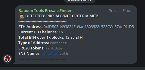 Baboon Tools tweet media