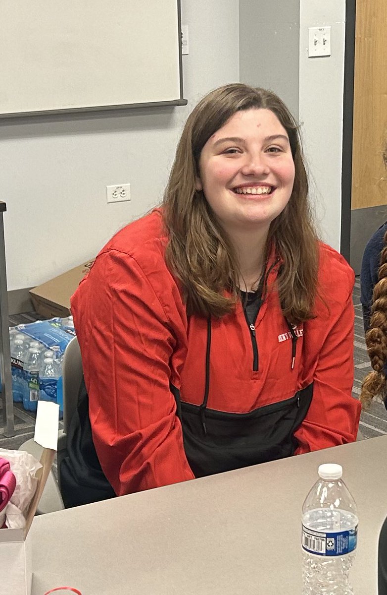BenUVolleyball's tweet photo. Happy Birthday to our Maggie!!! THE queen of rock, paper, scissors. End. Of. Discussion.  Cheers!! 🥳🥳❤️❤️ https://t.co/vtsGIa9Q6C