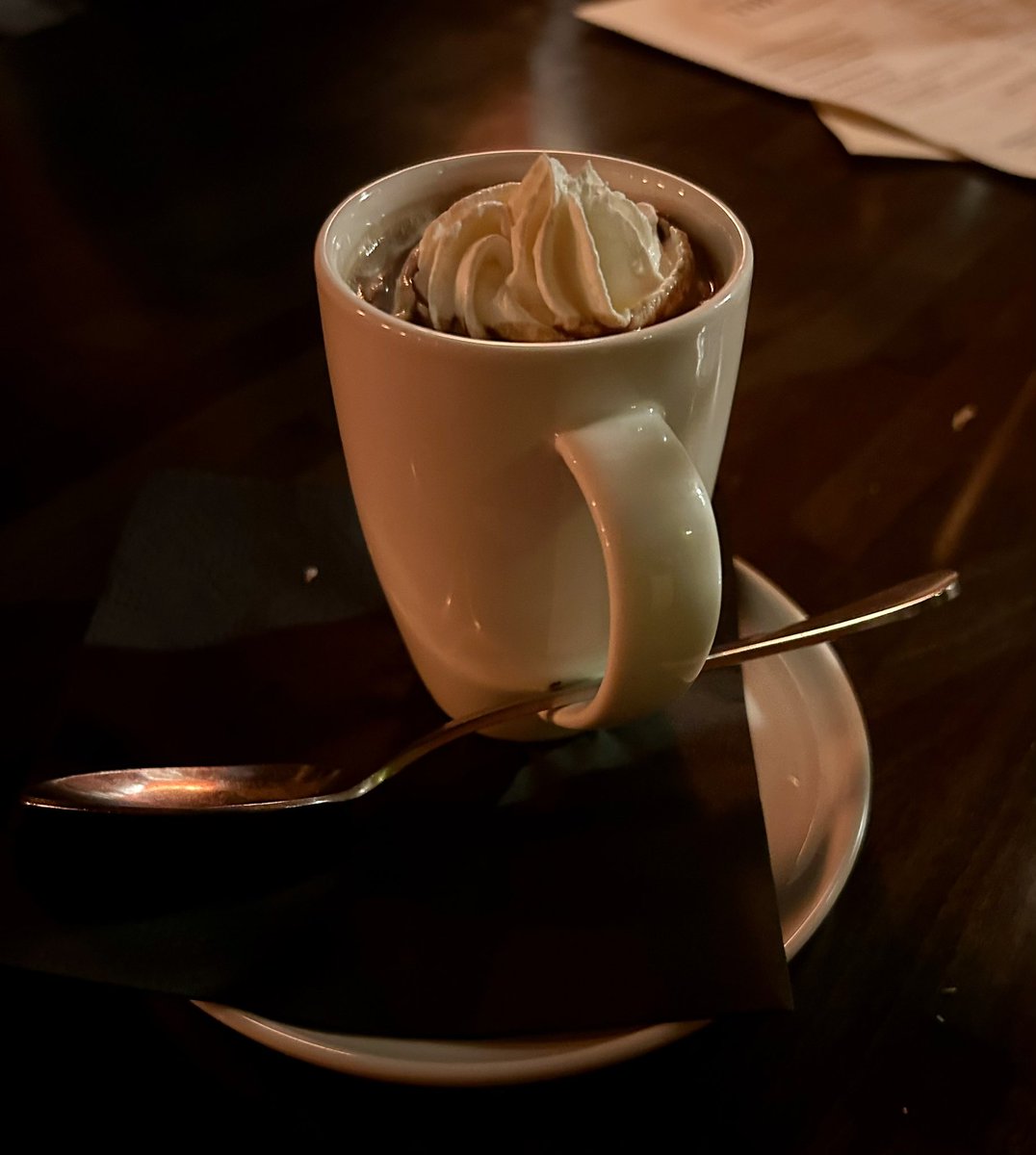 TonyCaridi's tweet image. Big shoutout to @VintnerValley -Wine Bar. Postgame meal with @3Guys__ Amazing meatball and sausage stuffed peppers covered in a blanket of cheese.  Short rib with pappardelle pasta and pearl onions. Phenomenal hot chocolate. This isn’t sponsored, we paid. It was fantastic.
