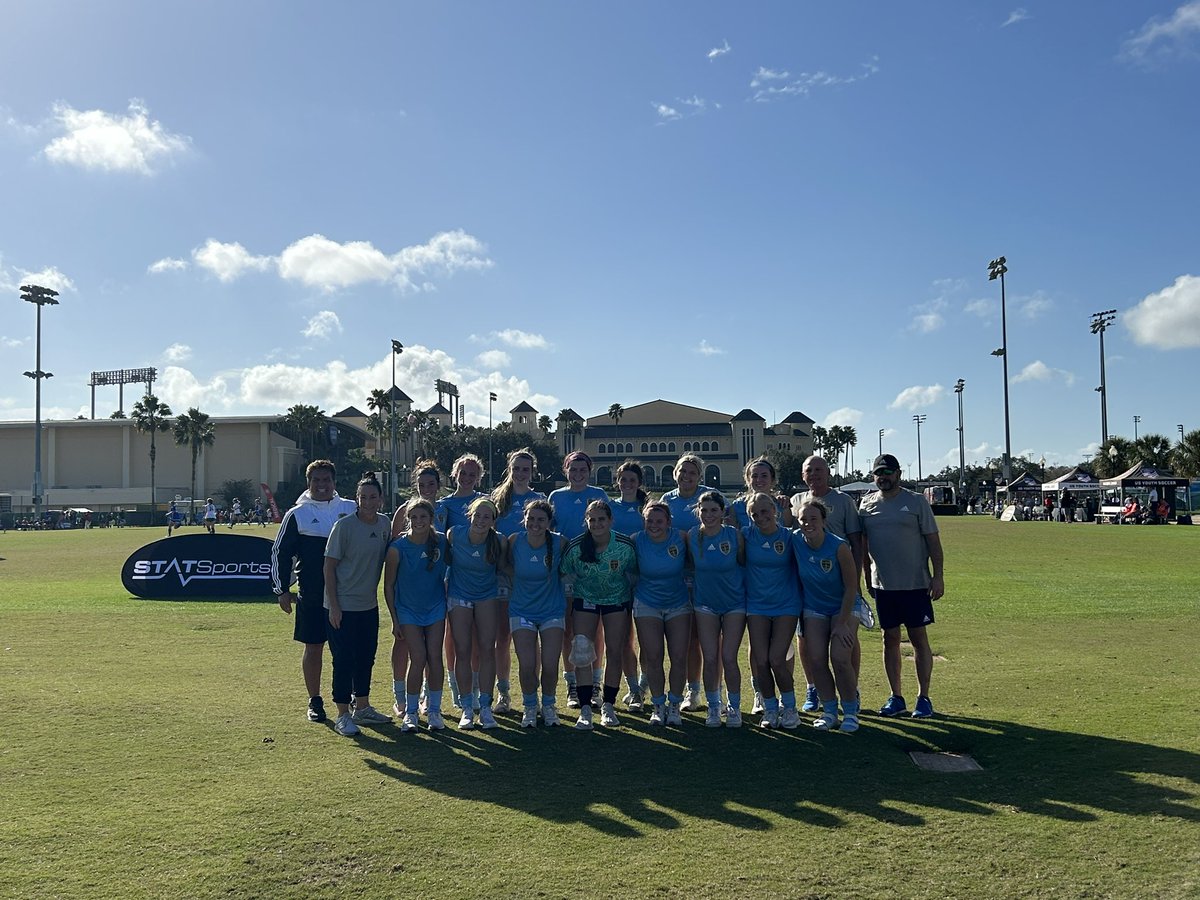 What an amazing team effort this weekend in the USYS National League Conference Playoffs. JB Marine Thunder went 3-0, scored 16 goals and conceded 0 goals. Took the top spot in our bracket and qualified for the Champions Division of the USYS PRO showcase in Tampa in February