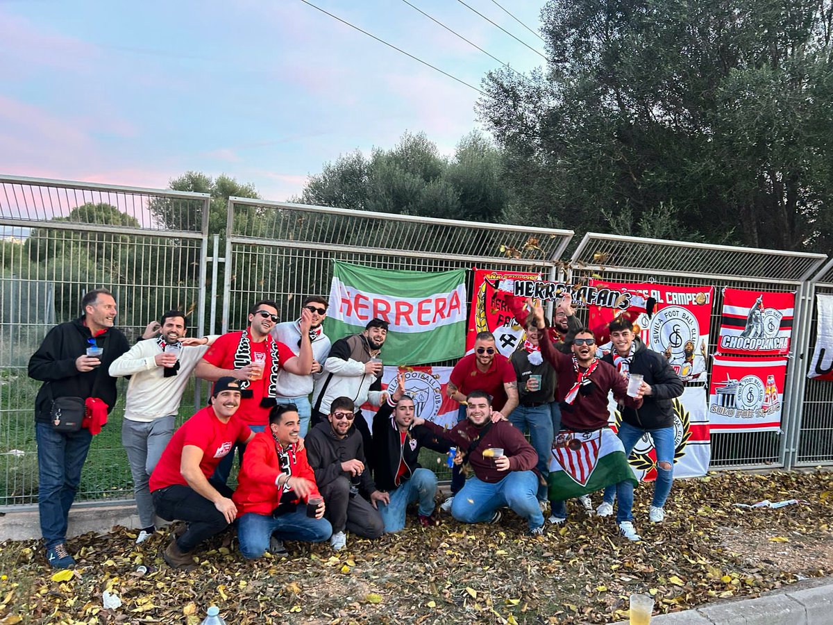 HerreraFanSFC's tweet photo. SEVILLA SOMOS NOSOTROS

⚽️Mallorca - SFC
🗓️09.12.2023 https://t.co/ar2q5I48rr