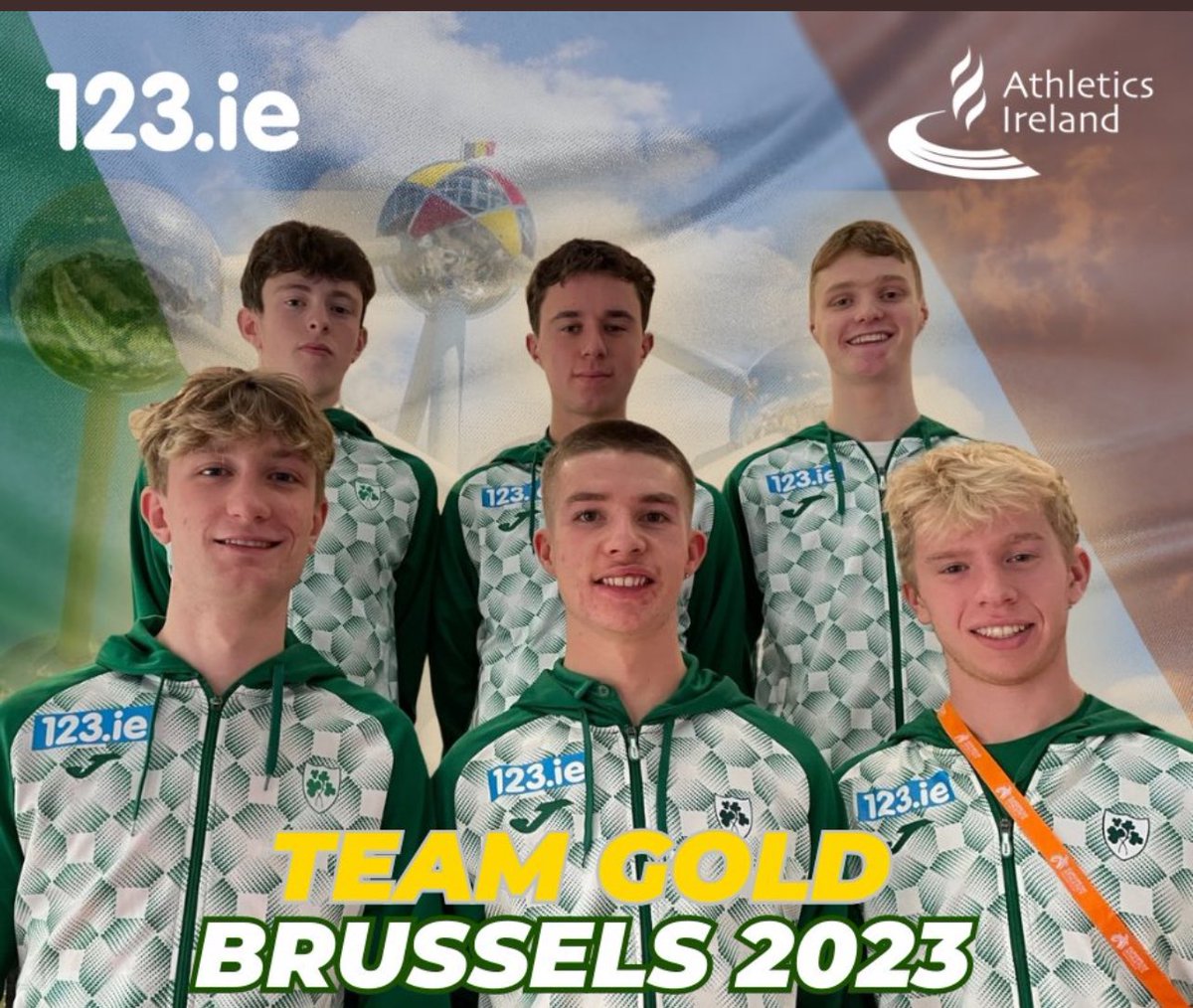 WATERFORDAC's tweet photo. IT'S TEAM GOLD FOR IRELAND 🇮🇪 

THREE inside the top 10

✨Griggs 3rd
✨Murphy 9th 
✨Stafford 10th 
✨Robinson 26th 
✨Brosnan28th 
✨Colbert 40th https://t.co/EJ9jvIT18L