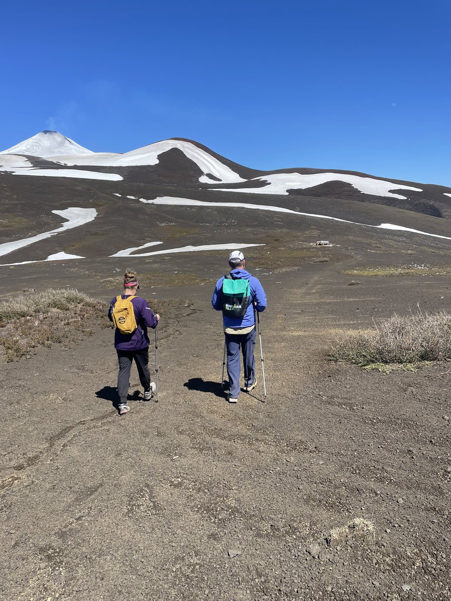 Grislock's tweet photo. @LukeShoeFitter @RayZahab @AerobicsFirst My new trail runners helped get me up the side of a volcano the other day. Thanks @AerobicsFirst https://t.co/ESXenhhE4a