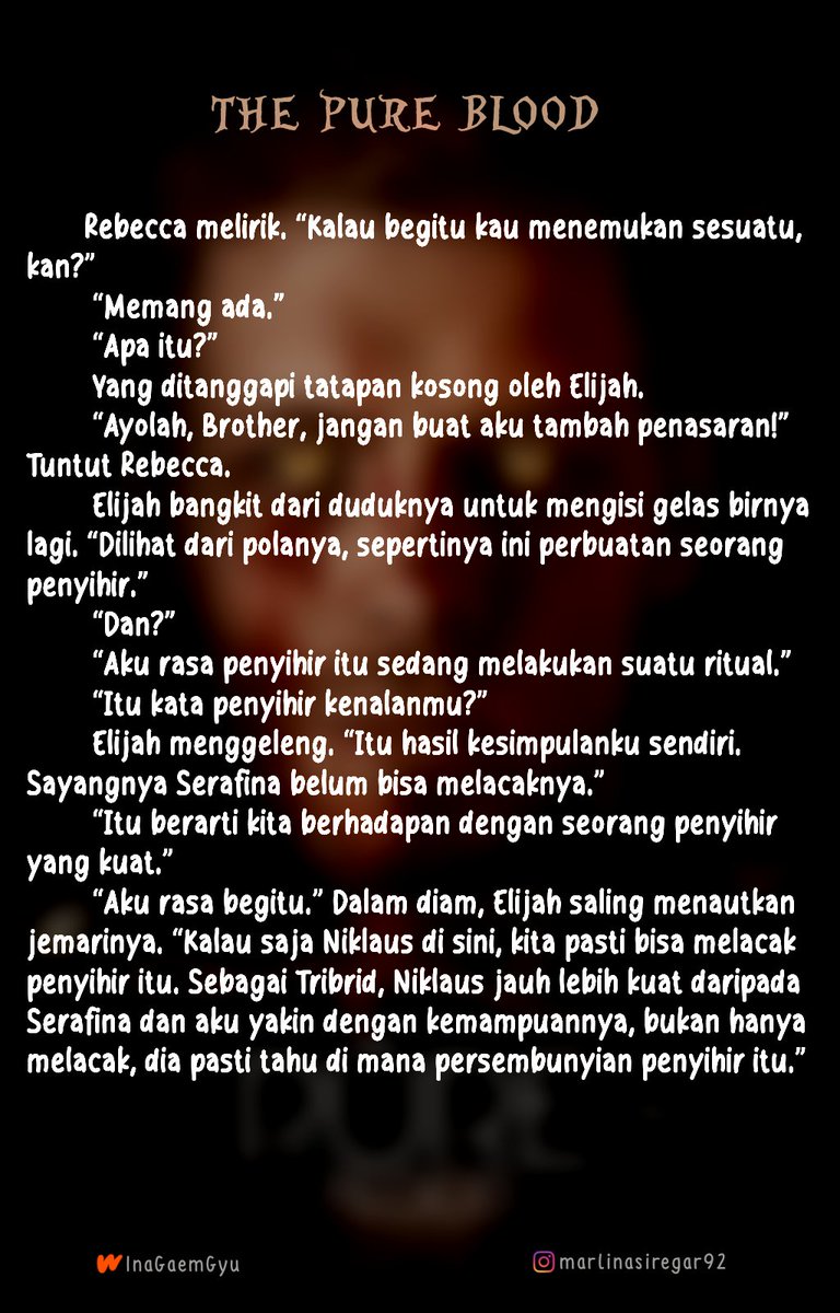 InaGaemGyu's tweet photo. #WattpadIndonesia #WattpadRekomendasi #WattpadStory #Fantasy #WattpadRomance #WattpadFantasy #Vampire #RekomendasiWattpad
Link in bio https://t.co/1uKhrYPtAj