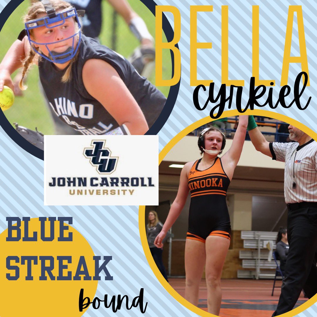 bellacyrkiel's tweet photo. Looking forward to the next chapter at JCU! @JohnCarrollU GO BLUE STREAKS! 💙⚡️ https://t.co/VuN63i44Rr