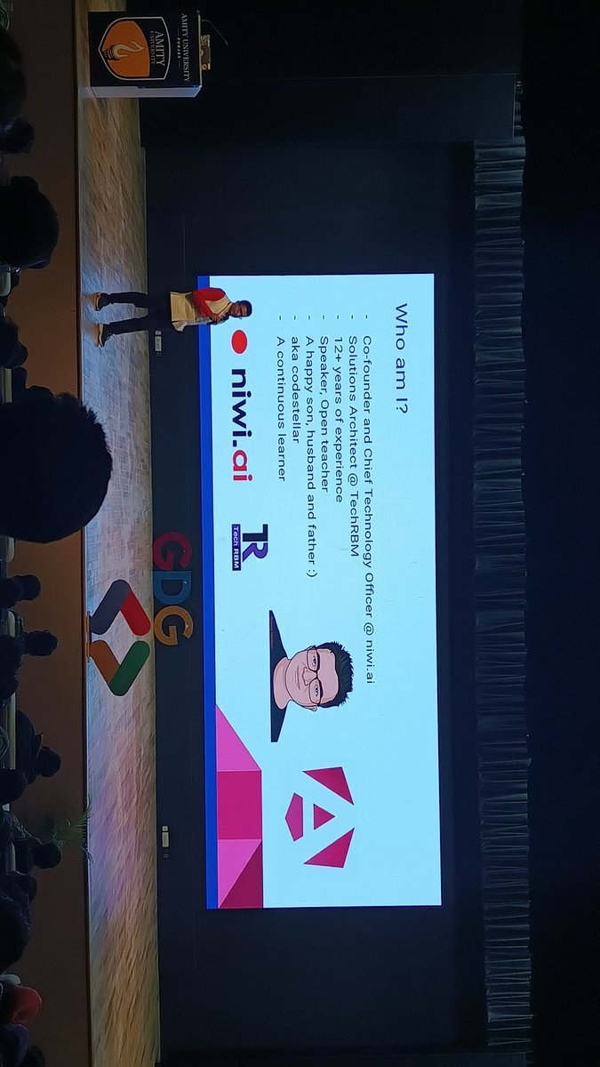tweet__Anish's tweet image. Mastering the beast of Web Development @angular session by Gaurav Madaan at DevFest Chandigarh '23!!

@gdgchandigarh 
#gdgchandigarh
#devfest23
#wtmchandigarh
#devfestchandigarh