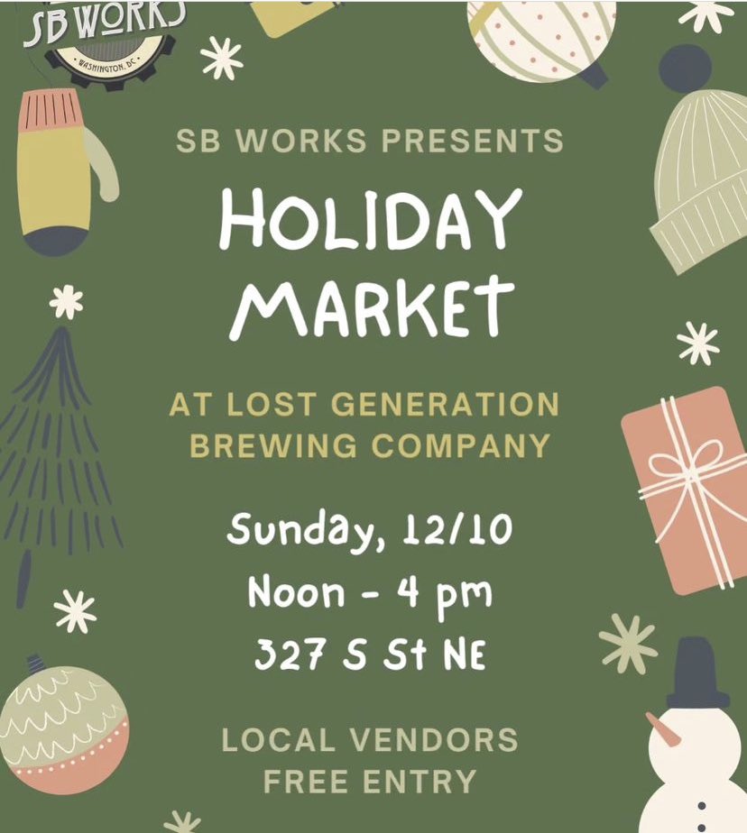 We’re with <a href="/SBWorksDC/">SB Works</a> today (12/10) from 12 until 4PM at <a href="/LostGenBrewing/">Lost Generation Brewing Co</a> with fresh local dumplings and spicy dipping sauces 🥟 🍺 🥟 🍺 🥟 🍺