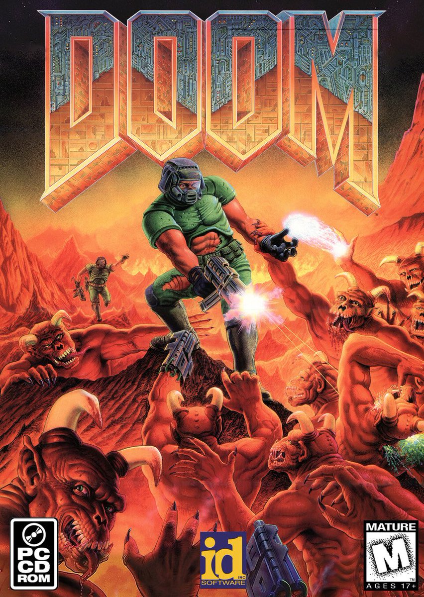 ColinCragg's tweet photo. Happy 30th anniversary Doom. Rip and tear until it is done 🤯 https://t.co/Sg4ZZQfQa6