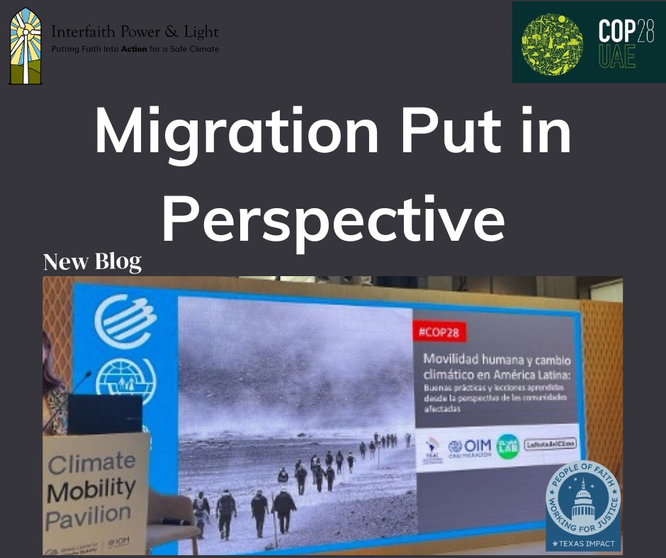 interfaithpower's tweet photo. Food for thought on migration versus climate migration.
Read more from Texas Impact (Texas IPL): https://t.co/fHDSewXI5M
Texas Impact: https://t.co/SK9ZAZCiJ4
#Faiths4ClimateCOP28 #FaithCOP28 #COP28 #TexasImpact https://t.co/UGmwFhWQvG