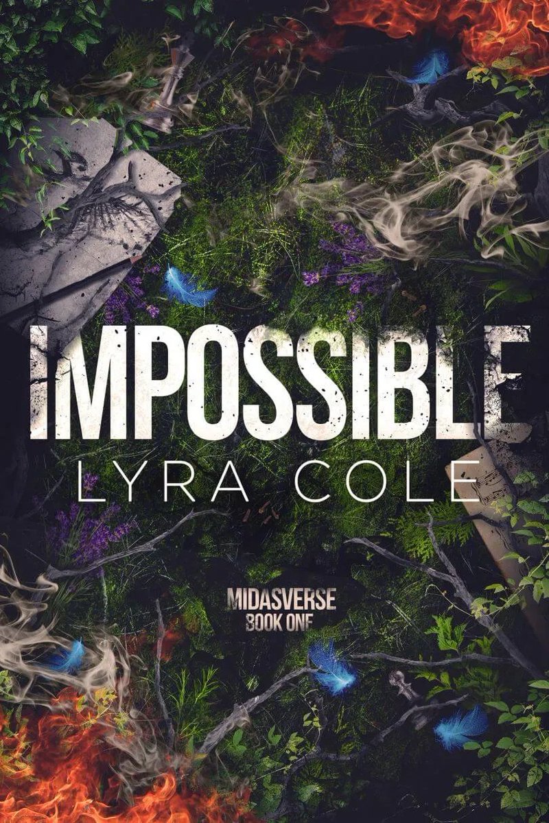 Impossible by Lyra Cole
Midasverse

amazon.com/dp/B0CMCHSPKT

#Booksarelife #booknerdigan #goodreads #greatreads #bookobsessed #bookworms #alwaysreading #reverseharem #whychoose #rhromance #romancereads #whychooseromance #reverseharembooks #romancereader
