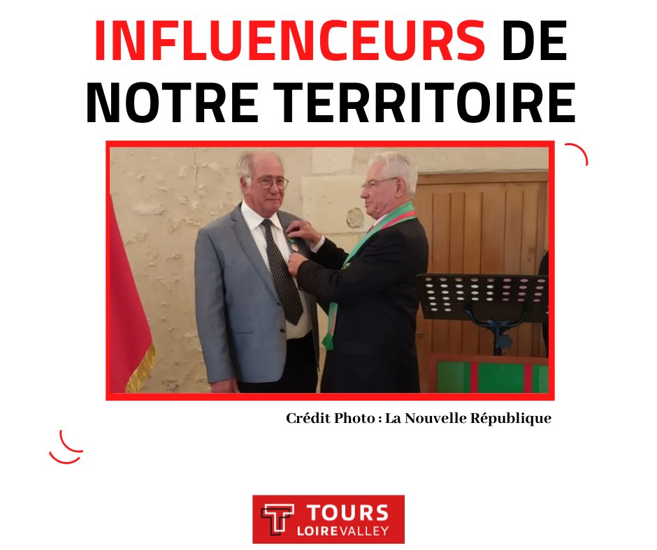 [Un Tourangeau fait chevalier dans l'ordre du mérite agricole 👏]

Bravo pour son parcours riche en expériences et en responsabilités ! Joel Marchesseau a été récompensée à Thilouze par le président de l'association !

#fierdematouraine #pepitesdeTouraine #ToursLoireValley