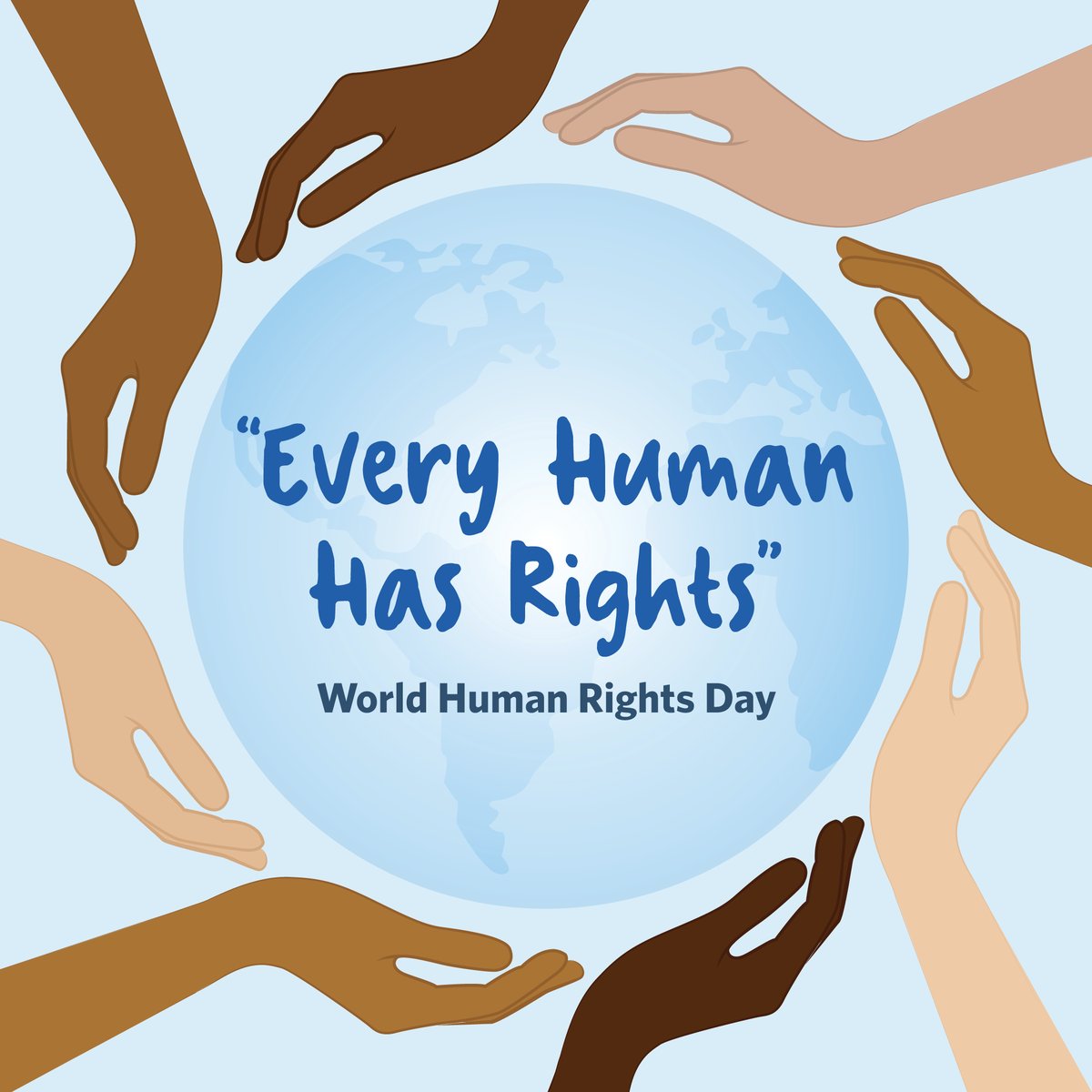 Today, we recognize World Human Rights Day.   This year's theme is Consolidating and Sustaining Human Rights Culture into the Future.