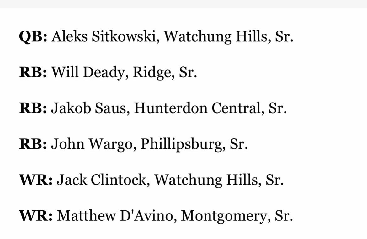 SausJake's tweet image. Honored to be First Team All-Area!!
@coachransone16 @HCSportsPerform