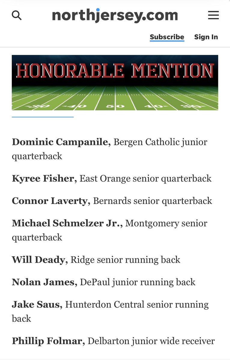 SausJake's tweet image. Thankful to be recognized as an honorable mention for First Team All-State!
@HCSportsPerform @coachransone16
