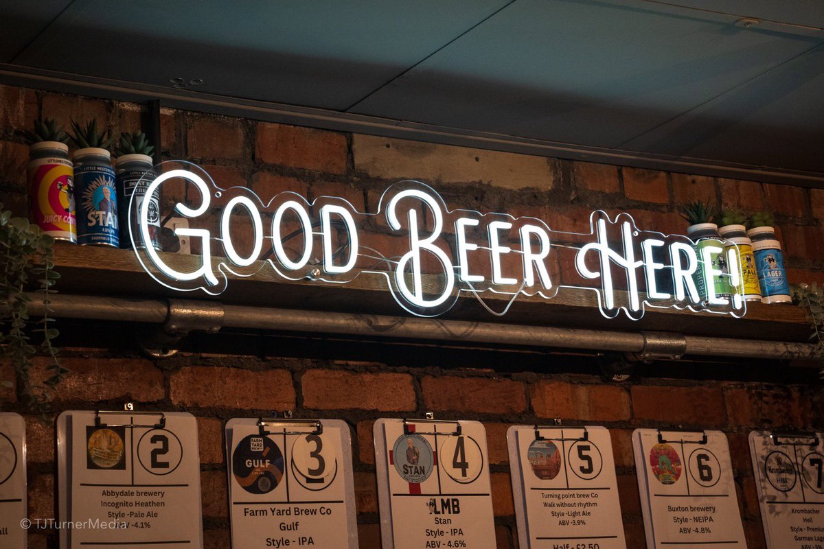 If you’ve not visited our tap you are missing out!!
9 taps and a fridge full of superb beers available to sample. Mesters Tap 706 Chesterfield Road S8 0SD
<a href="/Sheffieldis/">#Sheffieldissuper</a> <a href="/shfCAMRA/">Sheffield CAMRA</a> <a href="/VisitSheffield/">Welcome to Sheffield</a> #CraftBeer