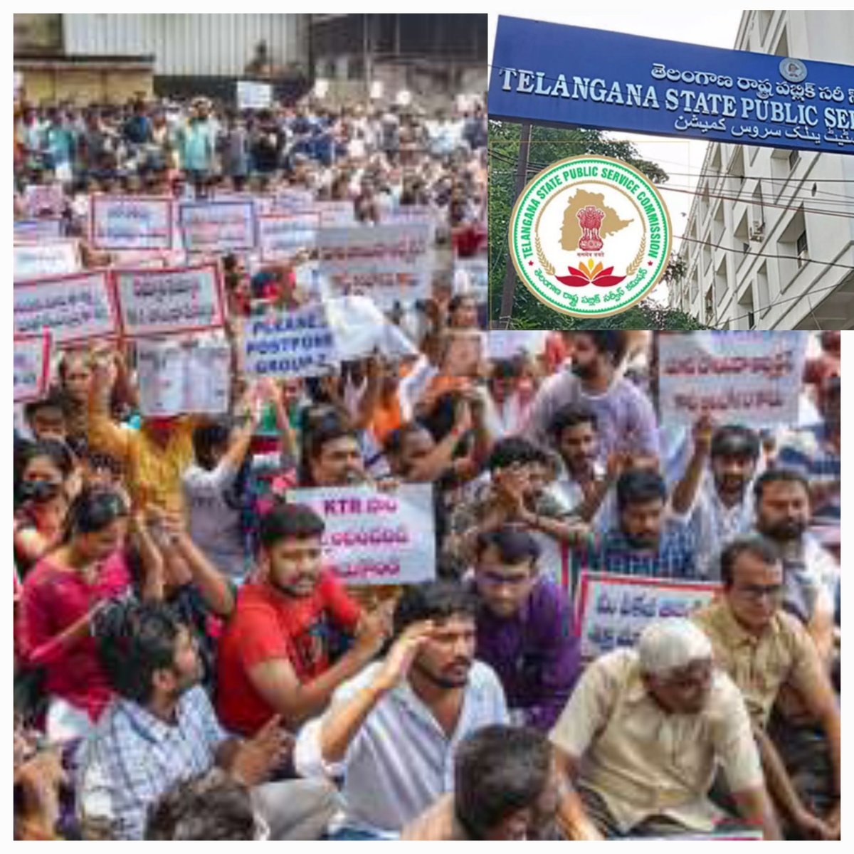సంవత్సరాల తరబడి ఉద్యోగాల కోసం అహర్నిశలు శ్రమిస్తున్నారు పాపం, మన నిరుద్యోగ యువత. 
వరుస లీకులు, వాయిదాలు, అవకతవకలతో #TSPSC వారి విశ్వాసం కోల్పోయి, మనోధైర్యాన్ని దెబ్బతీసింది.
అందుకే, సభ్యులు స్వచ్ఛందంగా రాజీనామా చేసి, గౌరవప్రదంగా తప్పుకుంటే మంచిది 🙏
#NewGovt to pls reconstitute.