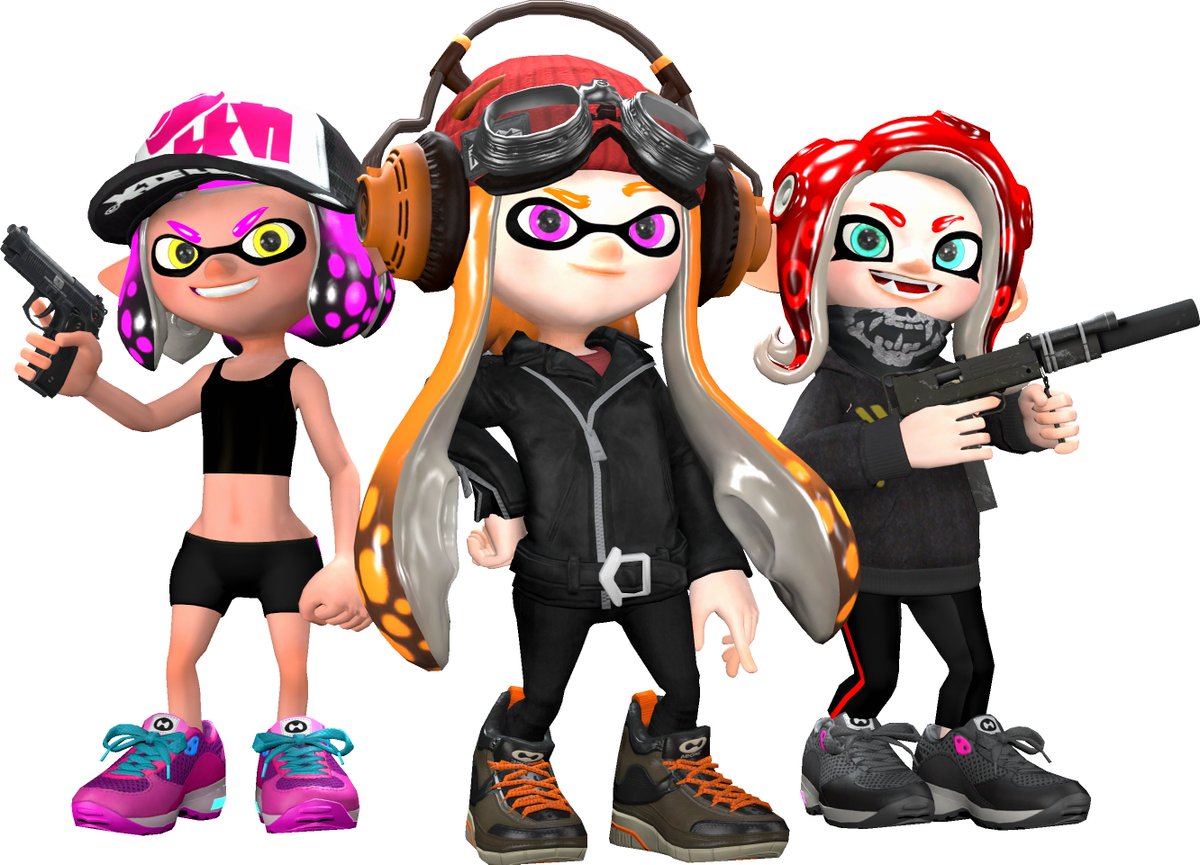 DimirRy's tweet photo. Crossfires (My Splatoon series from Febuary 2022, under "MotionPrime")
OCs featured: Meggy (SMG4), Nesa, & Rosa (By Me)
#splatoon #splatoonart #splatoonfanart #sfm #splatoonsfm #SourceFilmmaker #splatooncrossfires #motionprime https://t.co/20vrqOCfFV