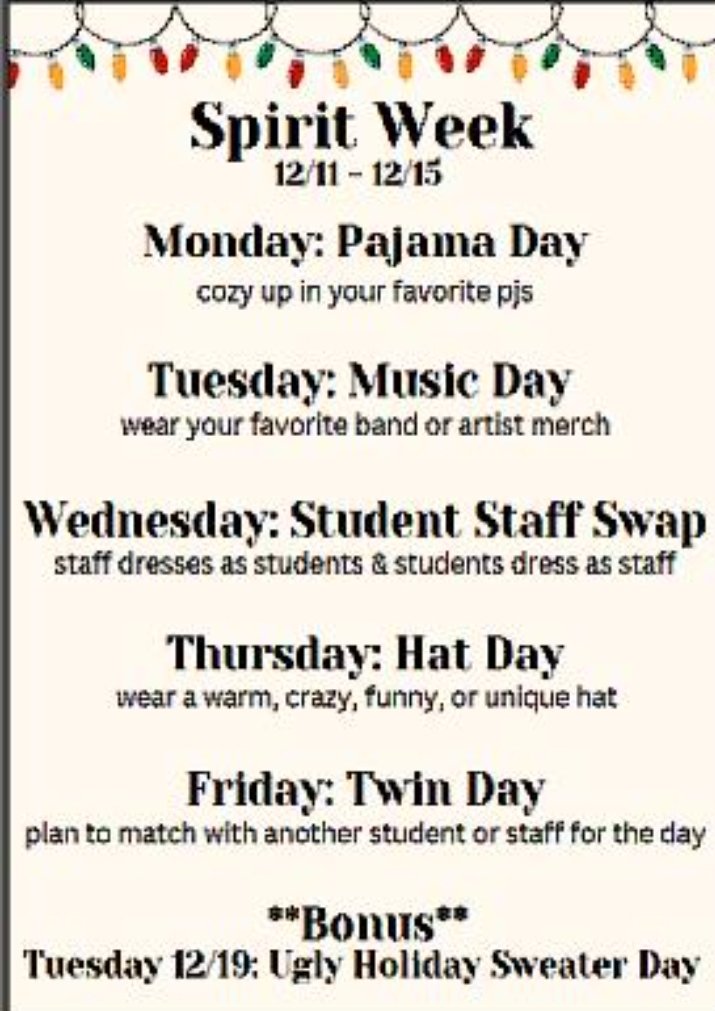 psc_gad's tweet photo. 📣📣 @LCNNWildcats Ss 📣📣
#SPIRITWEEK Starts TOMORROW!! https://t.co/F0lyIW3CAh