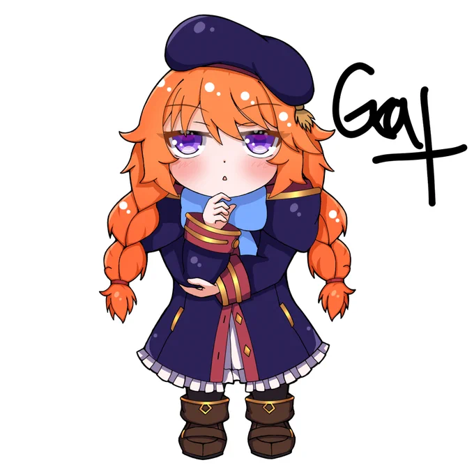 #プリコネR #プリコネファンアート冬コミのアクキー予定のユニちゃん 