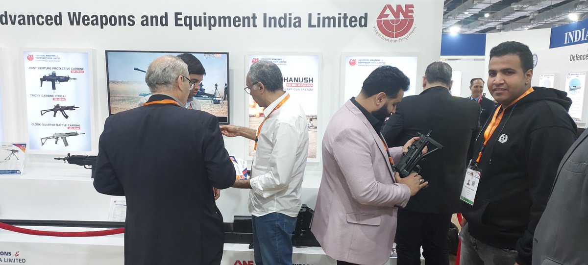 Day 4: AWEIL enthralled visitors with its diversified product profile on the last day of the Exhibition. EDEX-23 offered immense networking opportunities and business potential to AWEIL. @DefProdnIndia مع السلامة @visitedex