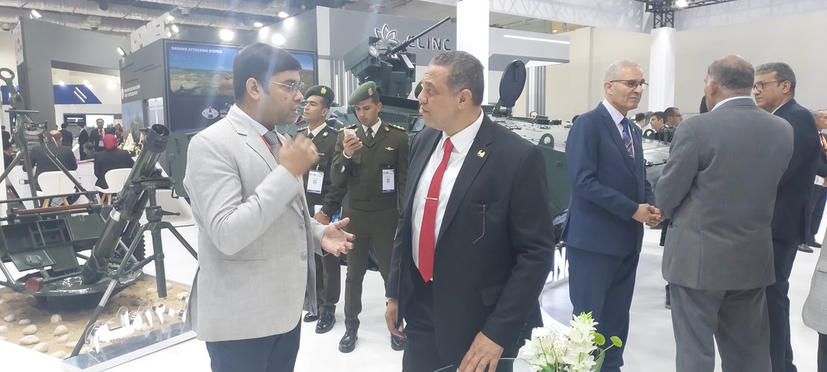 Day 3: EDEX 23 offered AWEIL the opportunity to network with the defence companies for potential collaboration at the global stage @DefProdnIndia