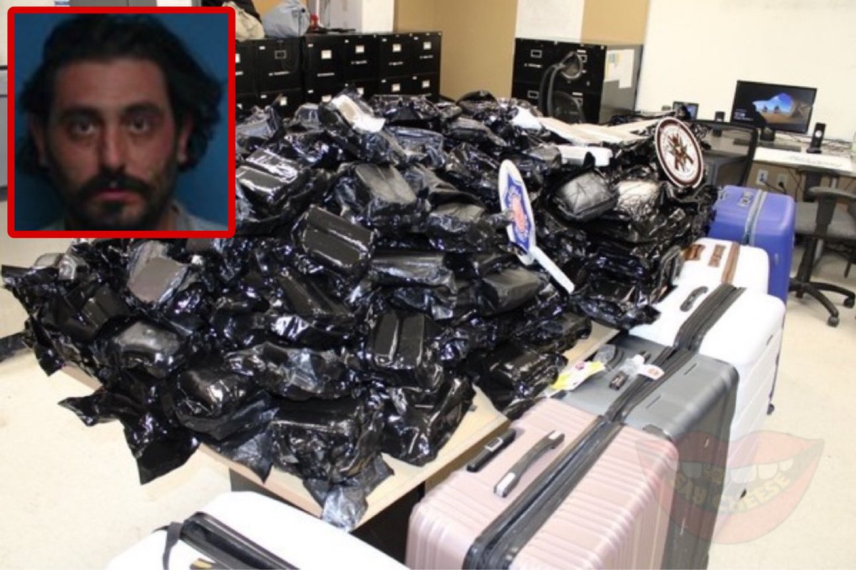 SaycheeseDGTL's tweet image. A Man was caught with 869 pounds of weed during a random traffic stop in Arkansas. He told police he was driving it from California to Miami. It was valued around $3.5M