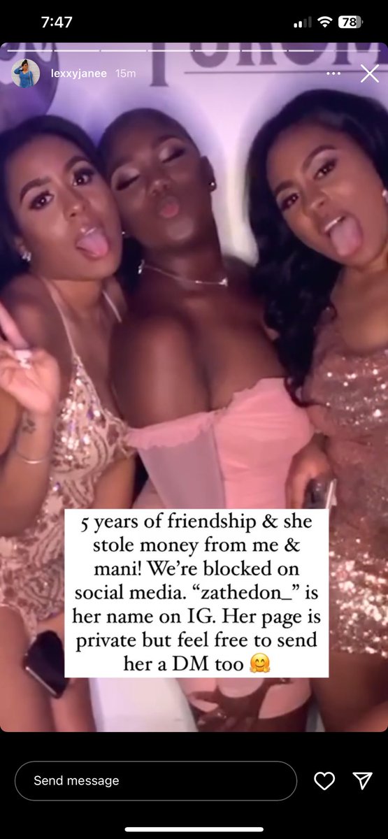 manijoeee's tweet photo. THIS BIRD REALLY BLOCKED US ON SOCIAL MEDIA AFTER I TOLD HER IF SHE DON’T RUN US OUR MONEY I WAS GO BLAST HER. SINCE WE BLOCKED TELL HER TO SEND THE FUNDS!!!!! https://t.co/uS0OMPvkXM
