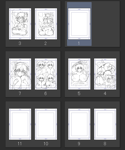 オリジナルでパイズリ特化の漫画を描こうとネームを着描いています。
スポブラ爆乳トレーナーにむちゃくちゃズリ搾られる話の予定です。
完成時期とページ数は未定です。エロ漫画初挑戦～。 