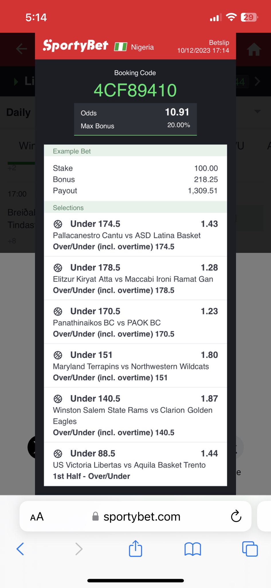 Moore Tips on X: 1 cut again 💔. 214 ODDS