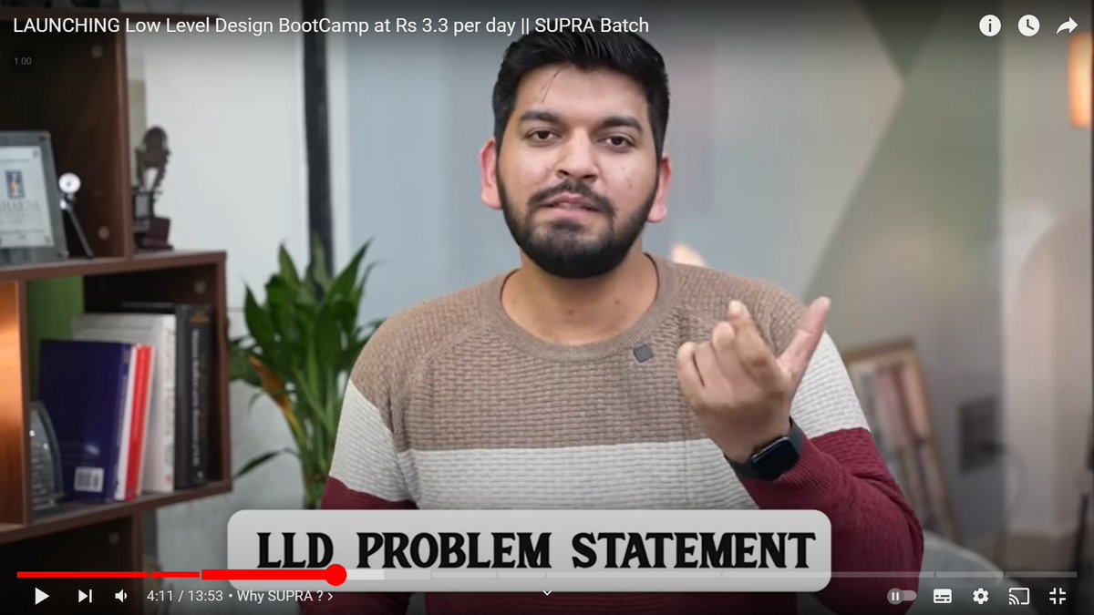 coder3554's tweet image. Looks like Now Faang youtubers next target is System design and Open Source after DSA .
Really nothing like AI can replace these youtubers carrer.