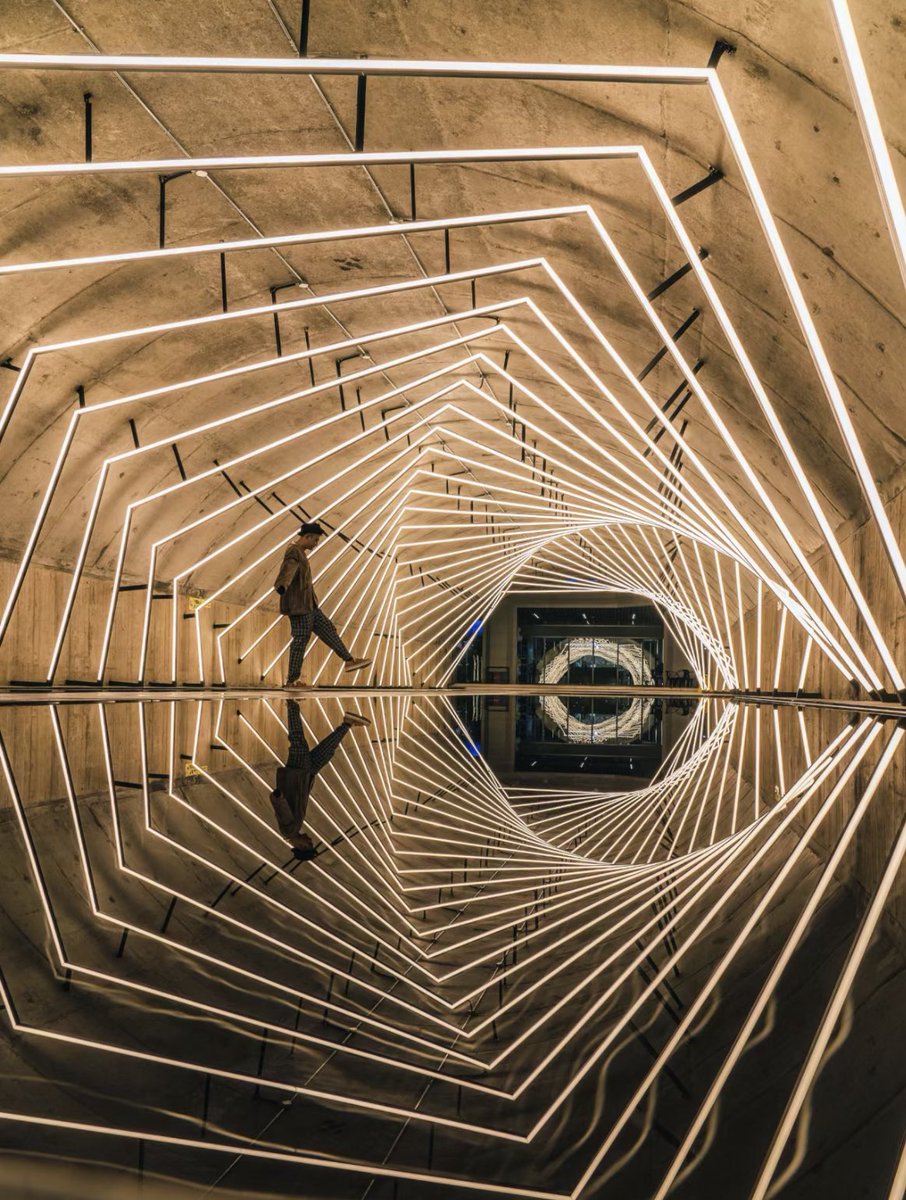 Emilylighting88's tweet image. Bridge time tunnel, 3000K color temperature linear light design, light and water surface reflection light, the effect is amazing.#outdoorlighting  #ledlinearlight