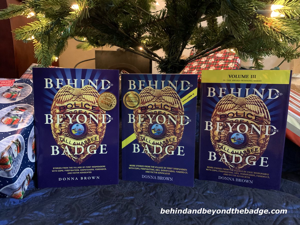 Books make great gifts especially for first responders and those who support them! #BooksWorthReading #TrueStory #firstresponders #readers #gifts #lawenforcement #behindthebadge #humanizingthebadge