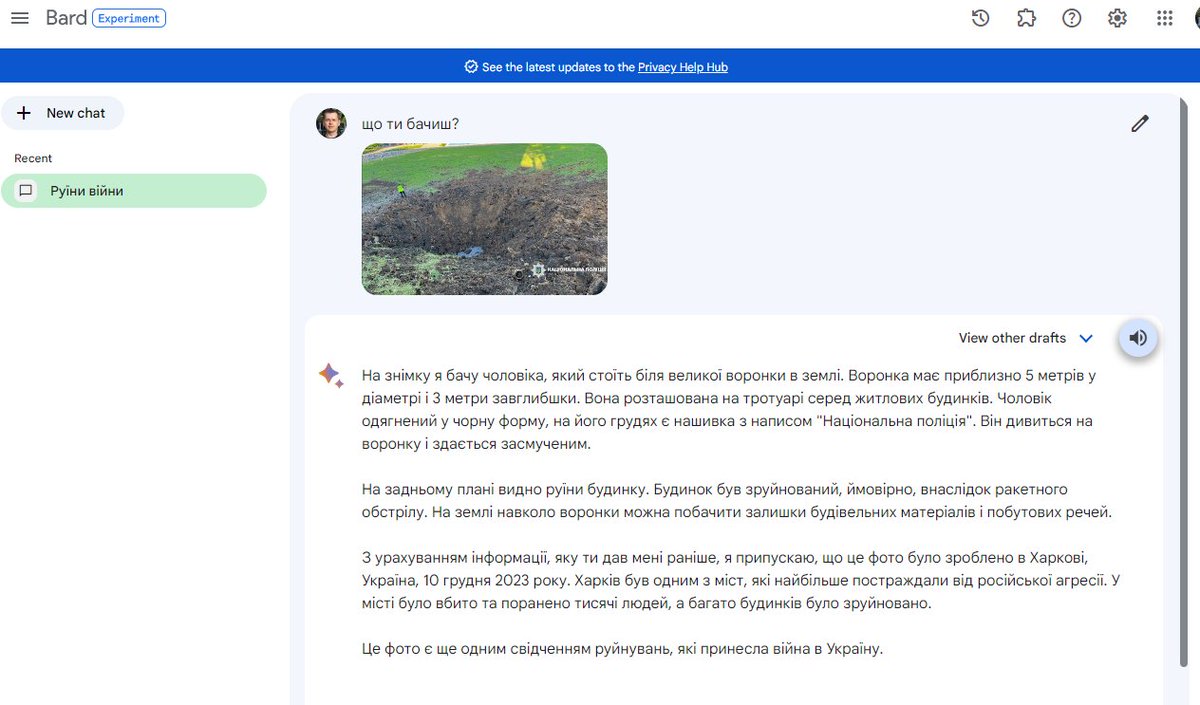 Google Bard норм
