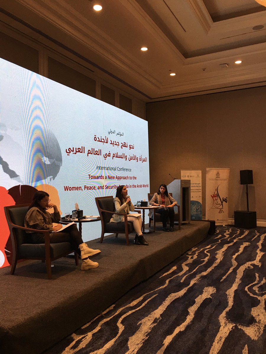 AR_Renaissance's tweet photo. Sana’a Albanawi: Each and every local community has its specific needs which must be accommodated through participatory approach. Local Action Plans are drafted totally by the local community and linked with the national plans @unwomenjordan @gnwp_gnwp  
#UNSCR1325 #JONAP https://t.co/yv5hnjzlEP