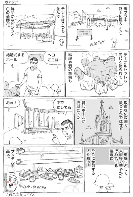 海外結婚式の規模と派手さと意外性。