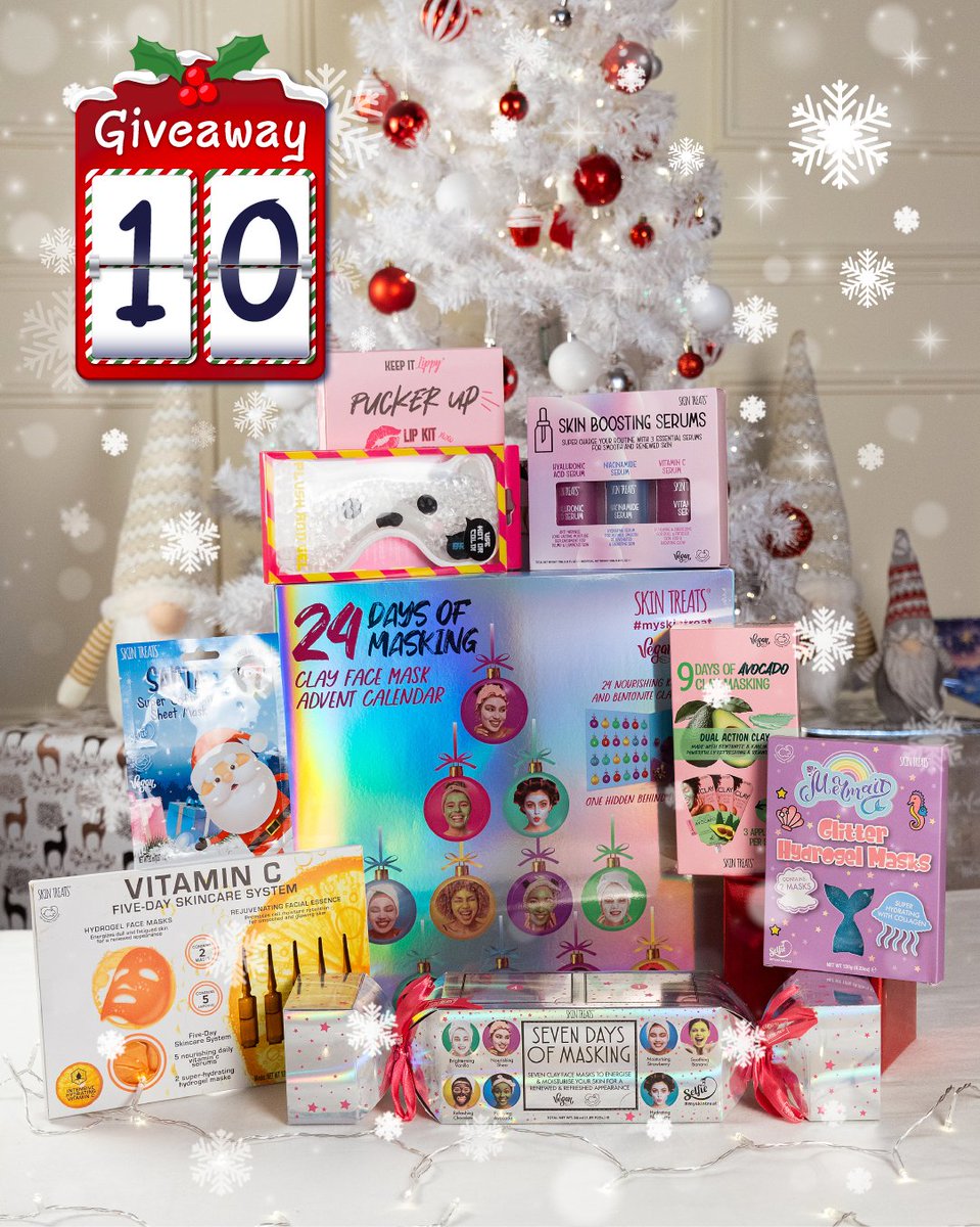 Poundstretcher1's tweet photo. 🎄🚨GIVEAWAY DAY 10/12!🚨🎄
Our 10th bundle in the '12 Days of Christmas Giveaways!' is 'Beauty'😲
3 lucky winners on all of our social media platforms!
To enter, like, retweet and follow!
Don't miss out &amp; good luck!😁
Competition Closes: 18/12/23
*DOES NOT INCLUDE TREE* https://t.co/V9xQaFkWqo