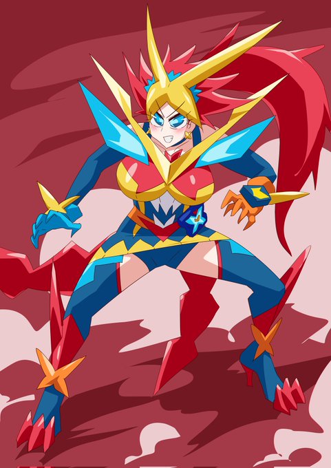 キュアガッチャード クロスエックスレックス #キュアライダー #ライダー少女