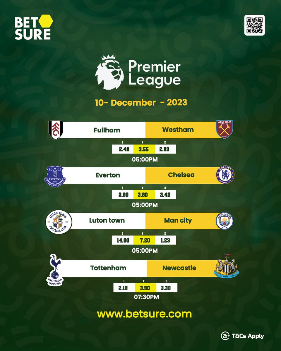 betsureuganda's tweet photo. Win win!!🎉Some cash this Sunday with English premier league games ahead only on https://t.co/nGGnRkGNUi🤗
#betsure #getyourlifechangingmagic https://t.co/jrsgTtrlYx
