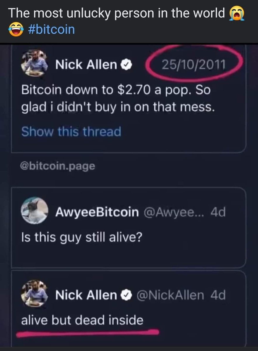 cryptobollok's tweet photo. Don't be that person 🔮

#BTC https://t.co/HdMDLh1bZu