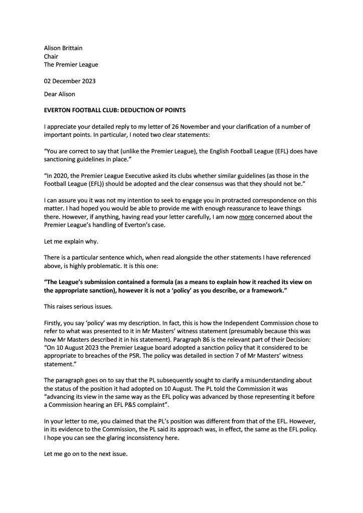 AndyBurnhamGM's tweet image. Disappointed not to have received a reply from the @premierleague to my letter last Saturday.
The questions I posed do need an answer though.
Or perhaps the lack of response is revealing in itself?
Here it is again in case you are interested. 👇🏻
