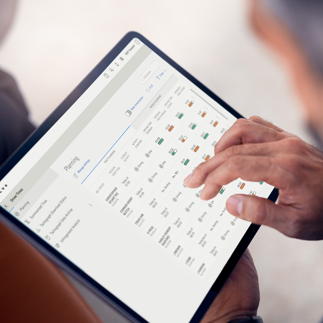 VolvoTrucks's tweet photo. Need help keeping track of your drivers’ activities as required by law? Check out the Driver Times service in Volvo Connect. More info here: https://t.co/8LQOspDg6l 

#VolvoTrucks #FleetManagement #VolvoConnect #KeepRolling #DriverTimes https://t.co/nLz7krmkrj