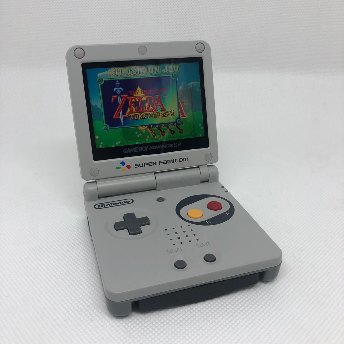 Guigro's tweet photo. Double dose de nostalgie avec cette GameBoy Advance SP aux couleurs de la Super Famicom !
#gameconsole #pinkandwhite #retrogaming #gameboymacro #repair #3dprint #gaming #console #retro #game #retrogamer #gamer #gamingcommunity #gaminglife #gamingsetup #gamingaddict #gamingislife https://t.co/BQCCqjRhQk