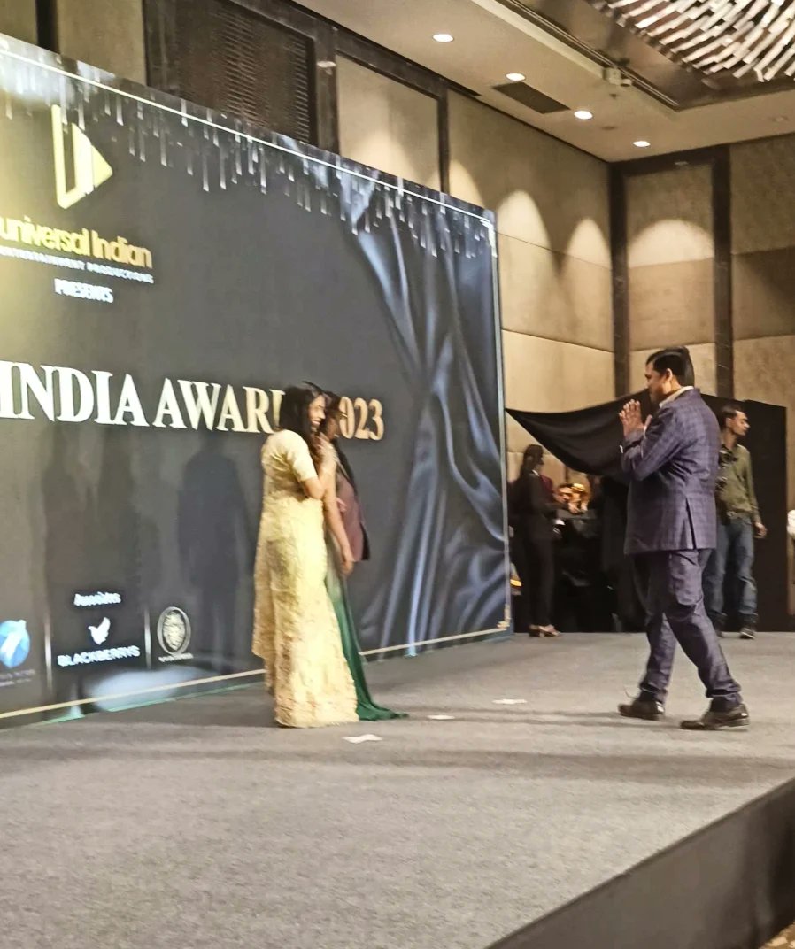 __rajasahab's tweet photo. Pleasure to be honoured by Universal India Awards 2023 https://t.co/b6W45LdWKt
