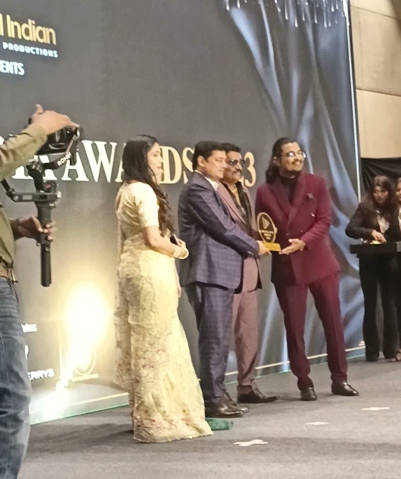 __rajasahab's tweet photo. Pleasure to be honoured by Universal India Awards 2023 https://t.co/b6W45LdWKt